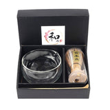 Urban Tokyo - Matcha Set 16oz Glass Matcha Latte Bowl with Whisk and Scoop (1/16)