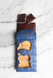 Shane Confectionery - Dark-Milk Chocolate Bar with Salty Pretzels, 55%, 2.1 oz