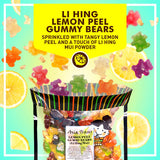 Snack Hawaii - Lemon Peel Li Hing Mui Gummy Bears: 3.5 oz