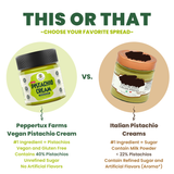 Peppertux - The Turkish Pistachio Cream - PLASTIC JAR