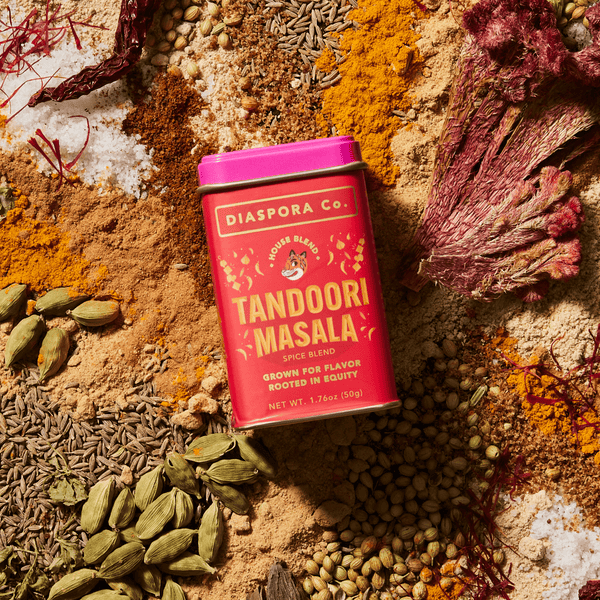 Diaspora Spice Co. - Tandoori Masala (Spice Blend) -  For Grilling & Roasting: 50g Everyday Tin