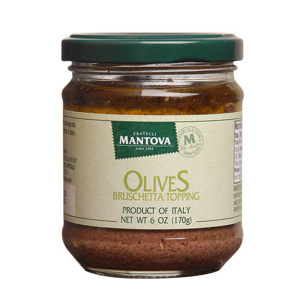 Fine Italian Food - Mantova Olive Bruschetta, 6 oz.