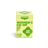 JusTea (No Duties | Ships from CAN/USA) - Lemon Ginger Tea Bags - Organic, Fair-Trade, Herbal Tea