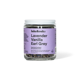 Lake & Oak Tea Co. - Lavender Vanilla Earl Grey -  Superfood Tea Blend: Retail Glass Jar
