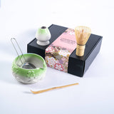 Urban Tokyo - 5 Piece Ceremonial Matcha Bowl Whisk Stand Strainer and Scoop Set (1/24)