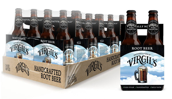 Reed’s, Inc. - VIRGIL'S ROOT BEER SODA 24 PACK GLASS