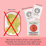 PRIDE INDIA BRANDS - Hair Bloom Natural Red Hair Color 12 sachets (10gm)