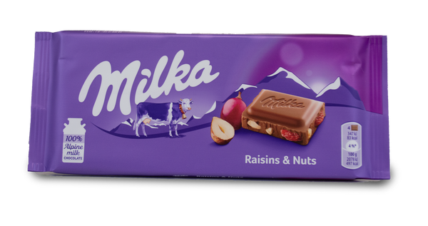 Global Bite Co - Milka Raisins & Nuts