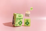 JusTea (No Duties | Ships from CAN/USA) - Lemon Ginger Tea Bags - Organic, Fair-Trade, Herbal Tea