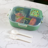 Urban Tokyo - Dinosaur Lunch Box with Spoon and Fork (1/24)
