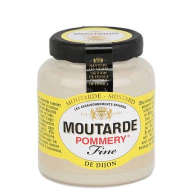 The French Farm - Pommery Dijon Mustard - Small Stone Jar 3.5oz