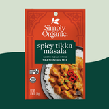 Simply Organic - Spicy Tikka Masala North Indian Style Seasoning Mix