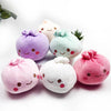 Funteze - Scented Soft Dumpling Plushie Keychain: ASSORTED COLOR / ONE SIZE(12)
