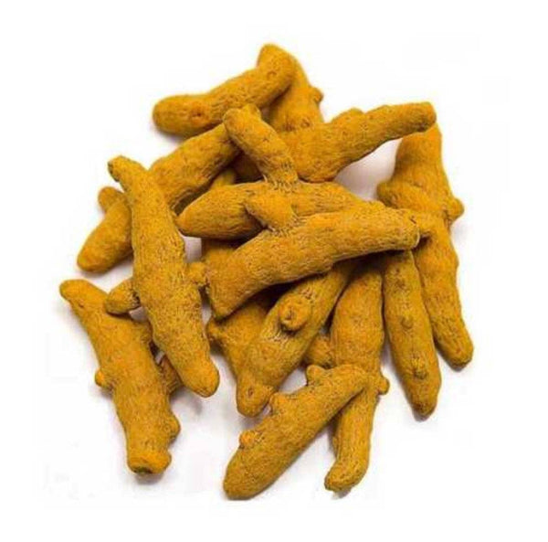 Aiva Products - Dried Turmeric Roots | Fingers | Whole roots: 7 oz Pack of 20