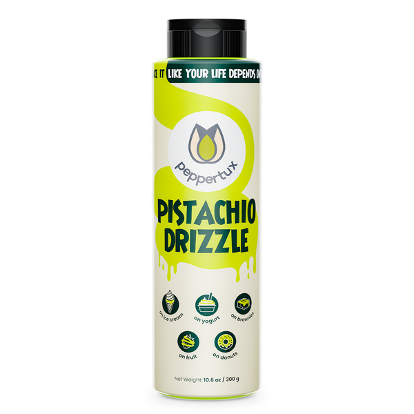 Peppertux - Pistachio Drizzle - The Perfect Sauce for Your Desserts!