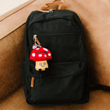 Punchkins - Funny Plush Mushroom Bag Charm  Soft Toy Cute Gift Stuffed