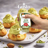 Wholesale Italian Food - Gusto Etna, Pistachio Butter Squeeze Botttle 200 g (7.05 oz), Sicilian Pistachio Cream