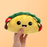 Pals & Co. - Kawaii Taco Plush Toy – Cute Food Plushie, Small Stuffed Toy