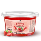 Syruvia - Strawberry Flavored Popping Boba 1 LB