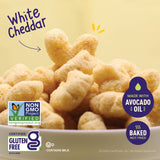 CauliPuffs - CauliPuffs White Cheddar Puffs (12pk) Large Bags