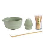 Urban Tokyo - 4 Piece Ceremonial Matcha Bowl Whisk Stand and Scoop Set (1/10)