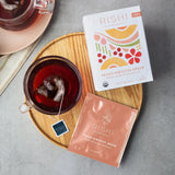 Rishi Tea & Botanicals - Peach Hibiscus Green Organic Green Tea Blend Sachets