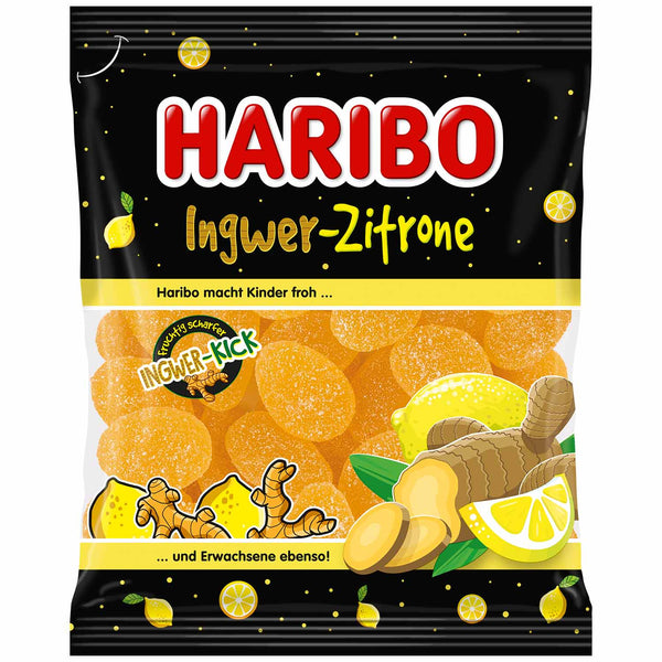 Global Bite Co - Haribo Ginger-Lemon 160g (Germany)