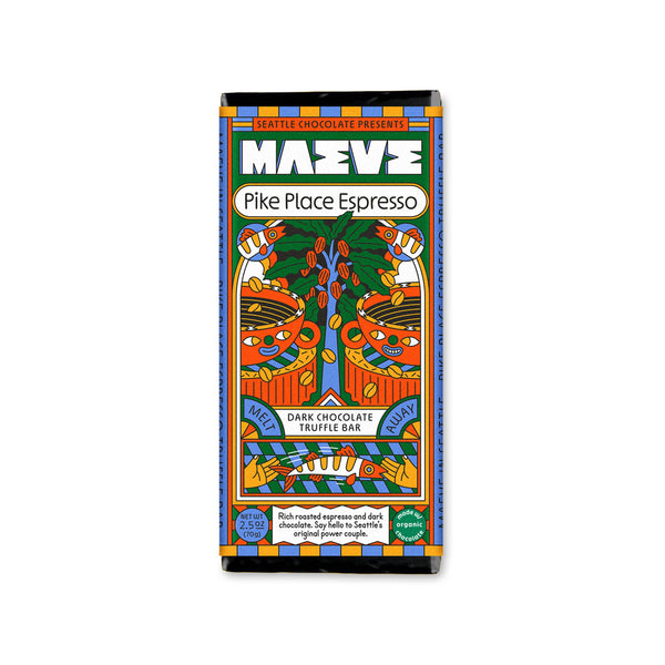 Seattle Chocolate Presents Maeve - Pike Place Espresso Truffle Bar