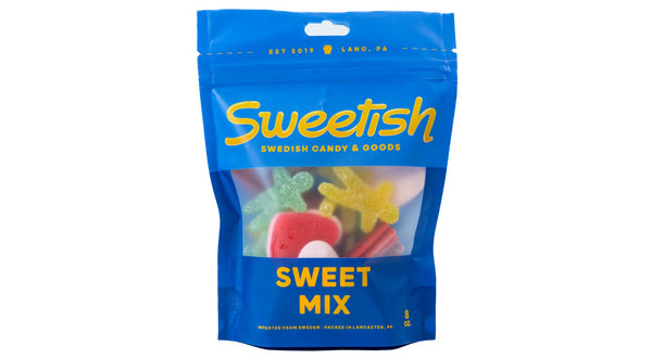 Sweetish- Swedish Candy Wholesale - Sweetish Signature Sweet Mix 1/2lb Bag