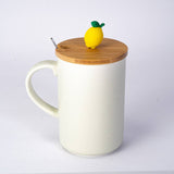 Urban Tokyo - Lemon 12oz Mug With Lid and Spoon (10/30)
