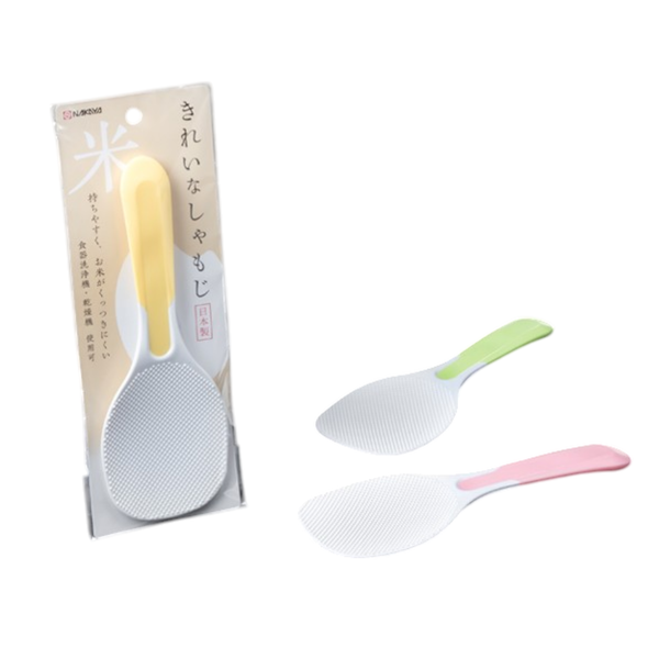 Urban Tokyo - 7.95"Lx3.34"W Plastic Rice Paddle Scoop JP (10/240) *Assorted Colors