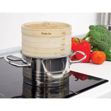HIC - Harold Import Co. - Helen's Asian Kitchen Bamboo Steamer With Lid, 10in