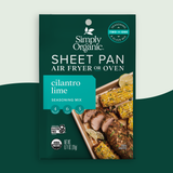 Simply Organic - Sheet Pan Seasoning Mix, Cilantro Lime, Certified Organic