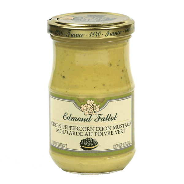 GourmetDis (Gourmet Food Distribution) - Edmond Fallot Green Peppercorn Dijon Mustard