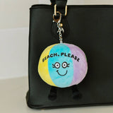 Punchkins - Beach Ball Bag Charm Plush Toy