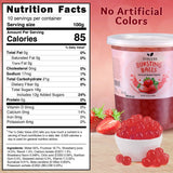 Syruvia - 2 LB Strawberry Flavored Popping Boba