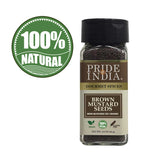 PRIDE INDIA BRANDS - Brown Mustard Seed Whole – Gourmet Indian Spice: 3.0 oz