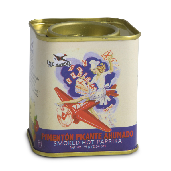 The French Farm - El Avion Smoked Hot Paprika Vintage Tin 2.65oz