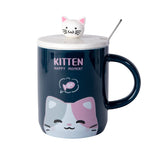 Urban Tokyo - Kitten 12oz Mug With Lid and Spoon (10/30)