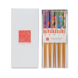 Urban Tokyo - 5 Piece Chopsticks Set Frank Lloyd Wright Max Hoffman w/ Gift Box (10/100)