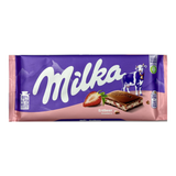 Fine Italian Food - Milka Strawberry Creme Chocolate Bar, 100g