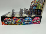 Novelty Brands - Fun Doh Dumpling Light-Up Click Fidget Keychain- 12/Display : Wholesale Price
