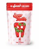 Sour Tooth - Sour Twin Cherries Fruit Gummies — 4oz, Spanish Import