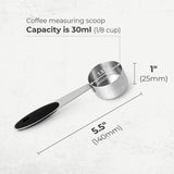 Kaffe - Kaffe Coffee Scoop (1/8 cup / 30ml) Stainless with Silicone