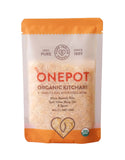 Pure Indian Foods - OnePot Kitchari Single Pack Ready-to-Cook Meals, Organic: No.1 - Sprouted Brown Rice & Sprouted Whole Mung Beans