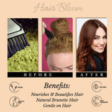 PRIDE INDIA BRANDS - Hair Bloom Natural Brunette Hair Color 12 sachets (10gm)
