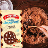 Fine Italian Food - Campiello Shortbread Cookies with Cocoa & Hazelnuts, 12 oz.