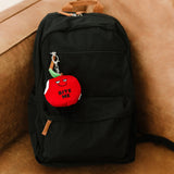 Punchkins - Apple Plush Bag Charm - Funny & Cute Accessory Gift