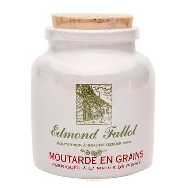 The French Farm - Edmond Fallot Old Fashion Grain Mustard Stone Jar 9oz