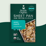 Simply Organic - Sheet Pan Seasoning Mix, Zesty Ranch, Certified Organic